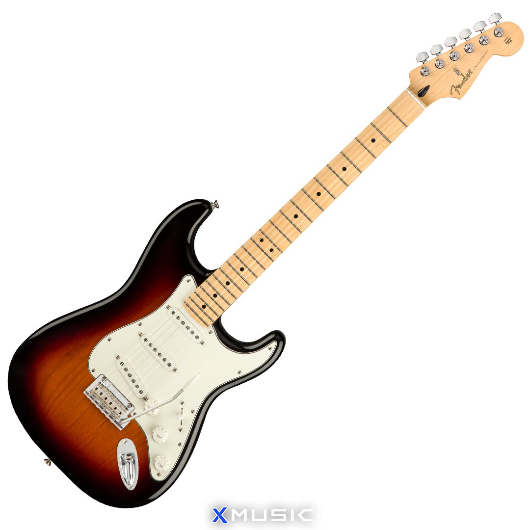 fender strat 3 tone sunburst