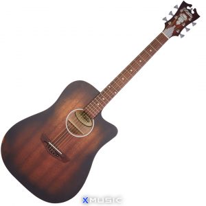 D'ANGELICO PREMIER BOWERY LS, AGED MAHOGANY