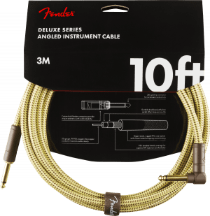 FENDER DELUXE 3M RA INSTRUMENT CABLE