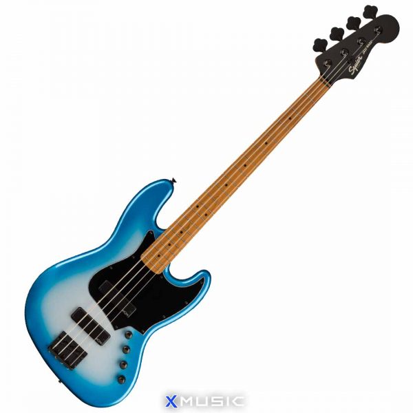 SQUIER CONT ACTIVE JAZZ BASS GUITAR, SKY BURST METALLIC