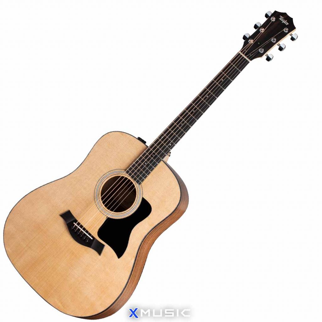 TAYLOR 110E ELECTRO ACOUSTIC GUITAR, NATURAL | XMusic