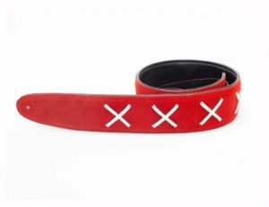 LEATHERGRAFT GILMOUR STRAP, RED