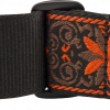 FENDER PASADENA WOVEN STRAP, ORANGE WALLFLOWER - Image 3