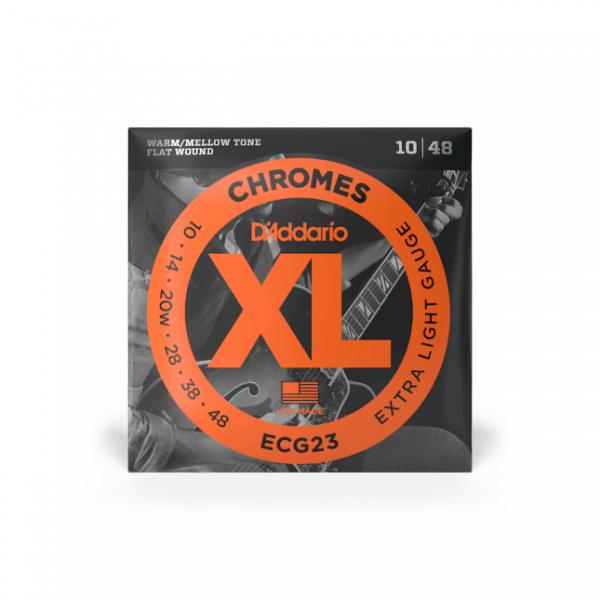 D'ADDARIO EXTRA LIGHT XL CHROMES ELECTRIC GUITAR STRINGS