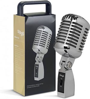 STAGG SDM100 CR ELVIS STYLE MICROPHONE