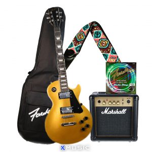 FORDE LP ELECTRIC GUITAR PACK, GOLD