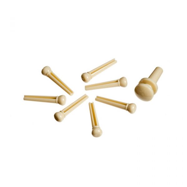 D'ADDARIO BRIDGE PINS, IVORY