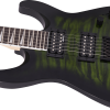 JACKSON JS32Q DINKY AT DKA HT, TRANSPARENT GREEN BURST - Image 2