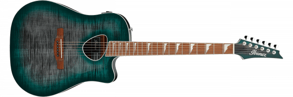 IBANEZ ALT30 ACOUSTIC GUITAR EMERALD DOOM BURST