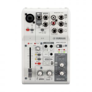 YAMAHA AG03MK2 STREAMING MIXER WHITE