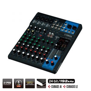 YAMAHA MG10XU 10 CHANNEL MIXER W/FX AND USB