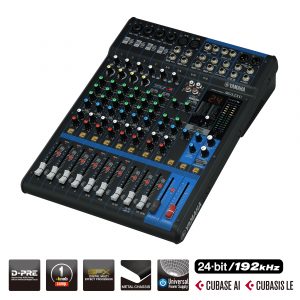 YAMAHA MG12XU 12 CHANNEL MIXER W/FX AND USB