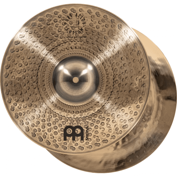 MEINL PAC14MTH PURE ALLOY CUSTOM MEDIUM THIN HI HAT