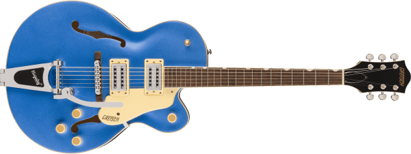 GRETSCH G2420T STREAMLINER W/ BIGSBY FAIRLINE BLUE