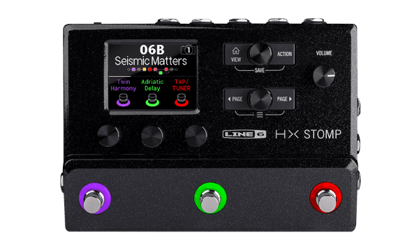 LINE 6 HX STOMP MULTI FX PEDAL